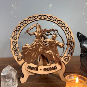 Mandala Iansã com Oxóssi