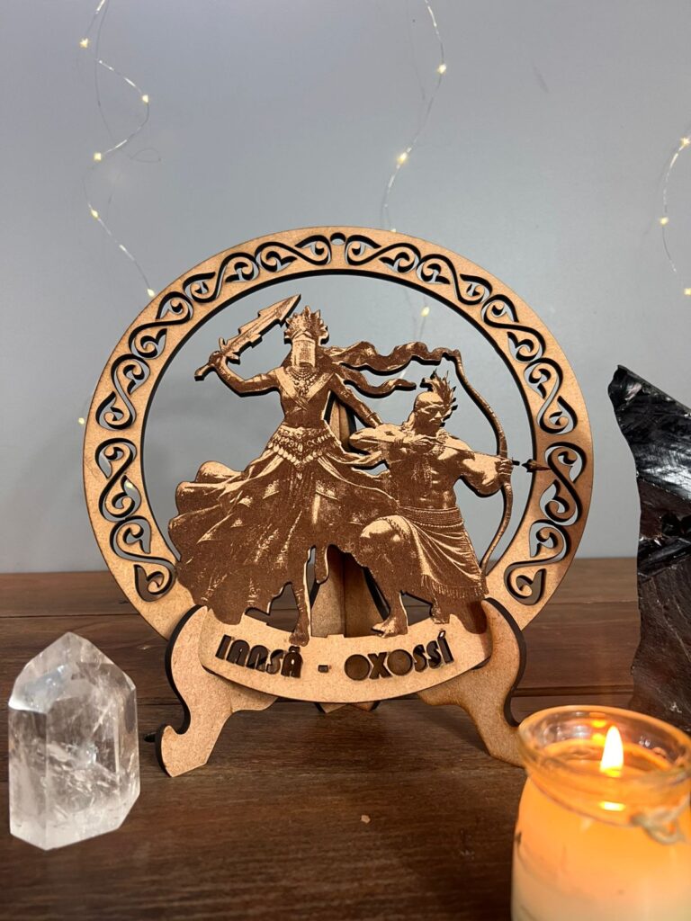 Mandala Iansã com Oxóssi